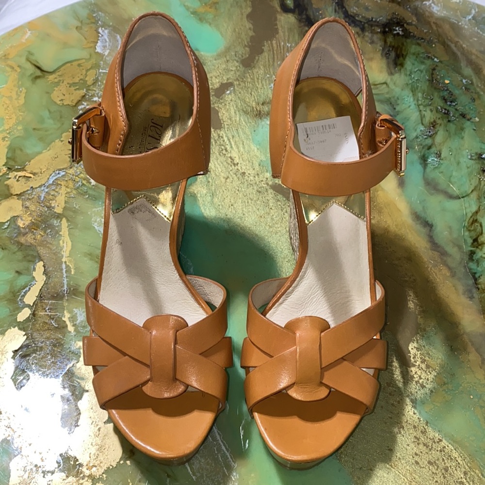 Michael Kors Jet Set “Somerly” Platform Wedge New - Picture 2 of 15